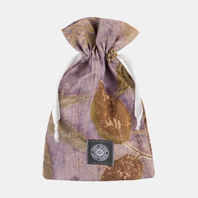 Just Trade Silver Plated Peacock Bead Earrings