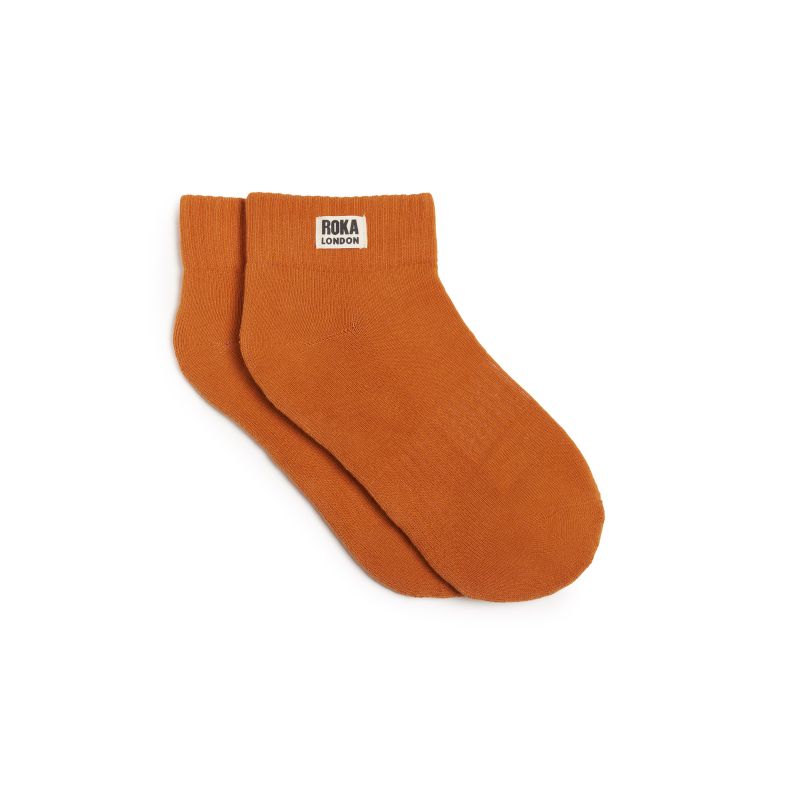 ROKA Wembley Burnt Orange Socks