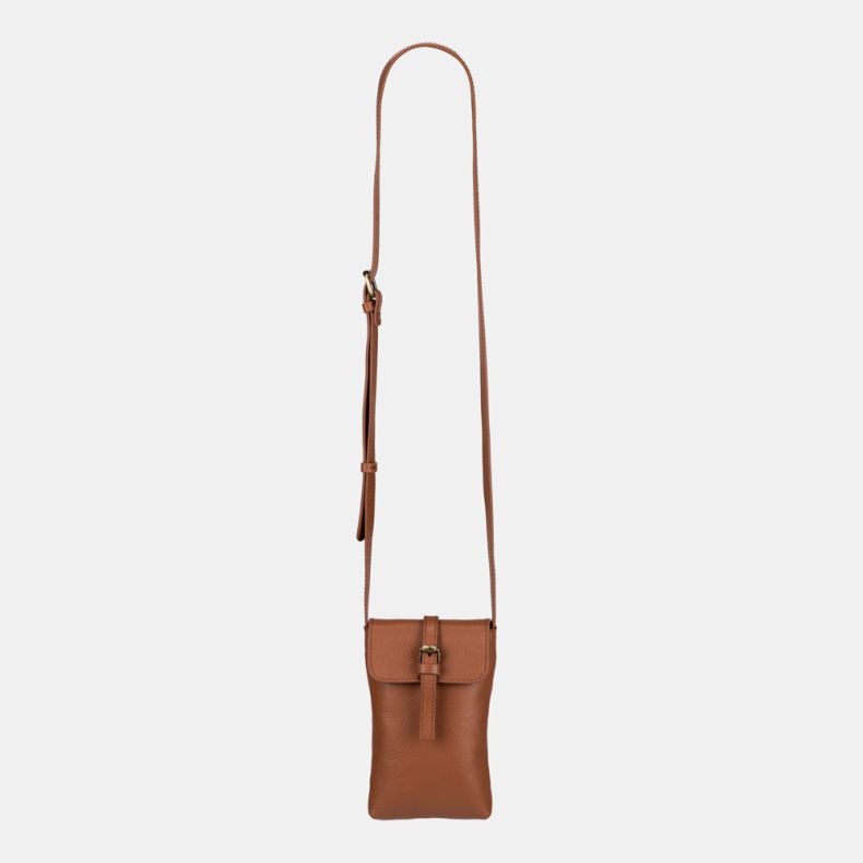 National Trust Leather Mini Cross Body Bag Tan