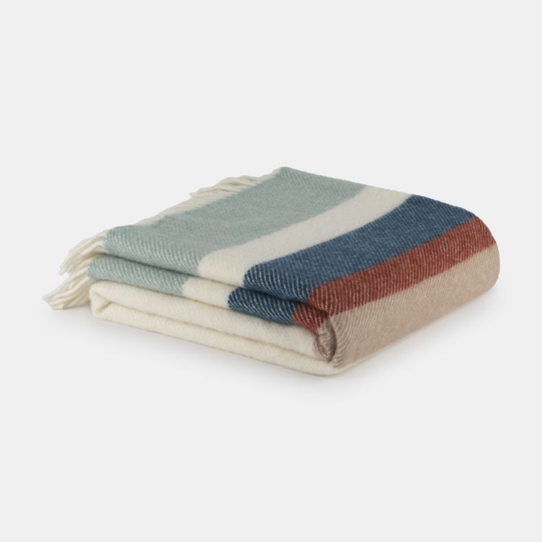 National Trust Alaska Throw, Earthy Tones