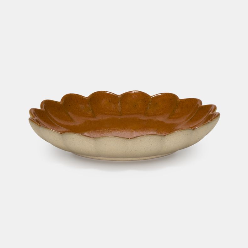 Marrakesh Appetiser Plate, Rust