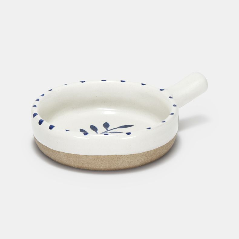 Botanic Olive Dish, Blue