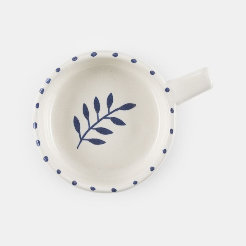 Botanic Olive Dish, Blue