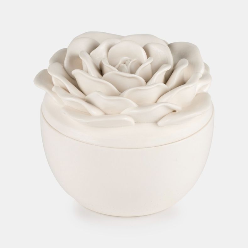 Crowning Rose Wood Wick Scented Candle