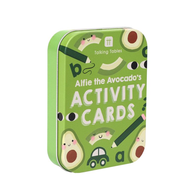 Talking Tables Alfie the Avocado's Activity Cards