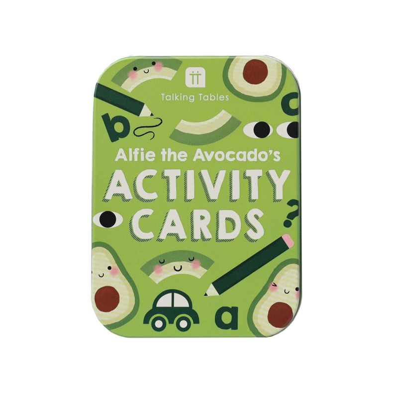 Talking Tables Alfie the Avocado's Activity Cards