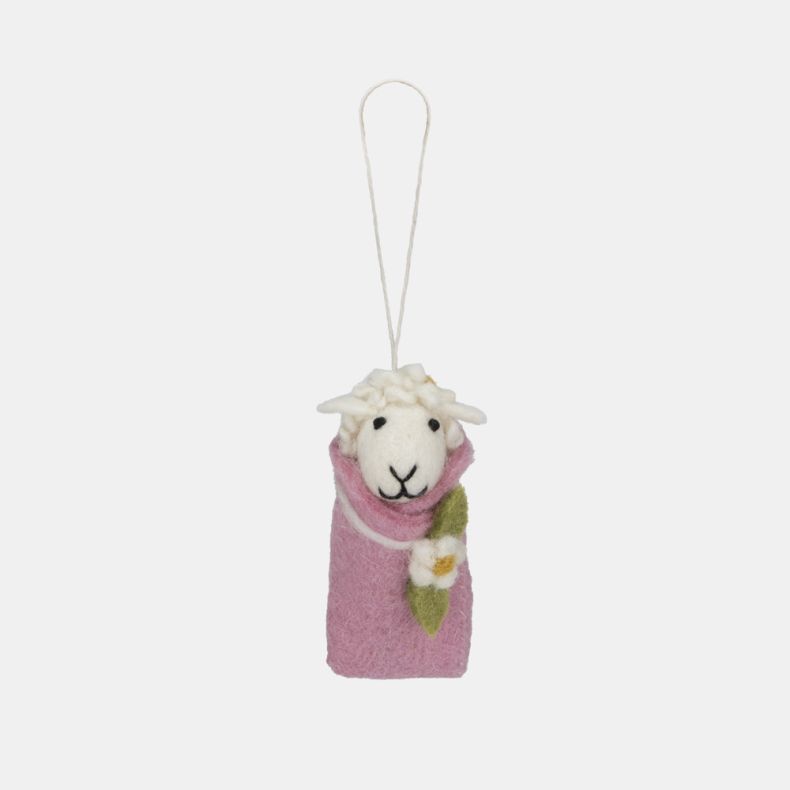 Amica Felt Lambs Woolly and Fleecy, Set of 2