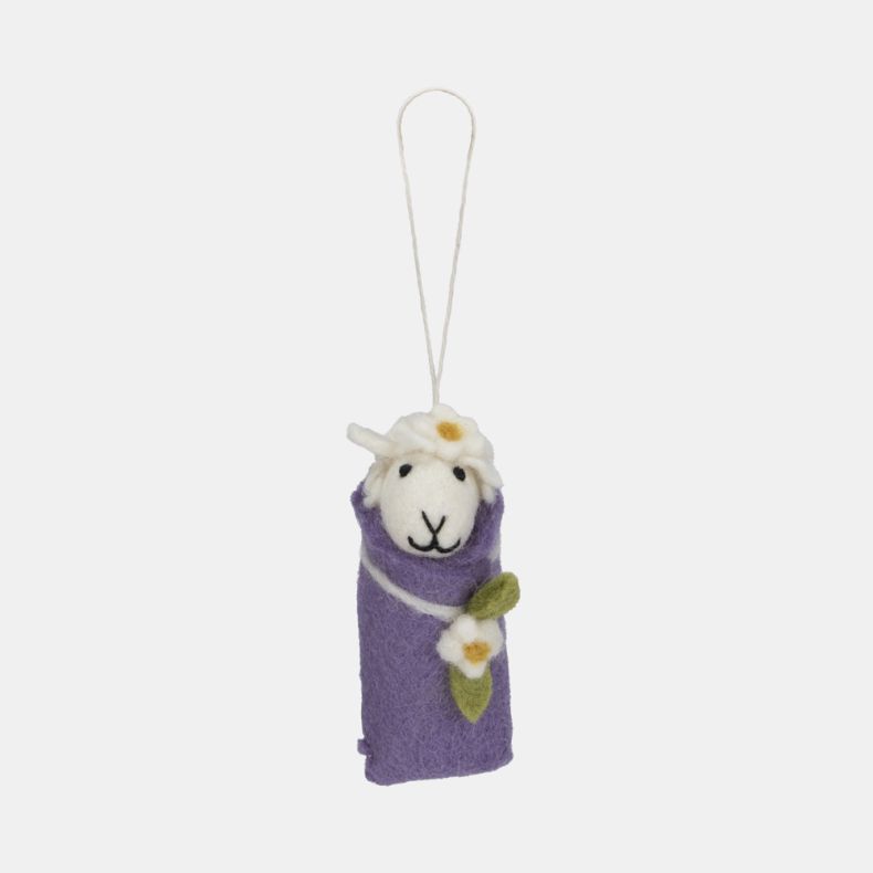 Amica Felt Lambs Woolly and Fleecy, Set of 2