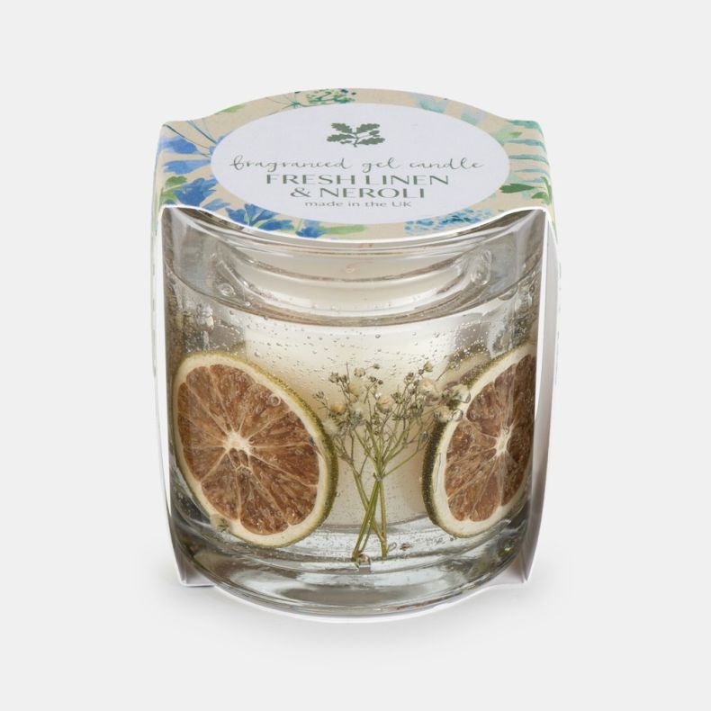 National Trust Gel Candle, Linen and Neroli