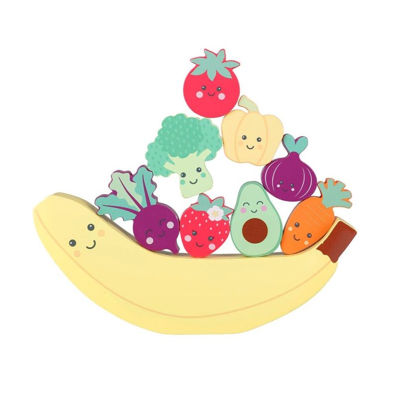 Happy Veggies and Friends Balancing Game