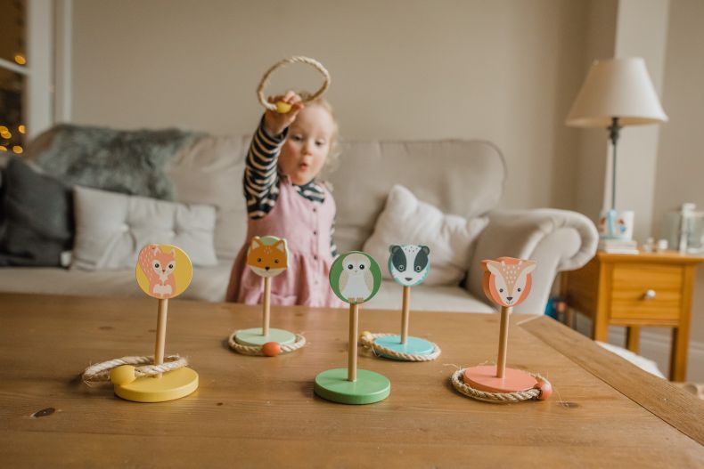 Orange Tree Toys Woodland Animal Hoopla