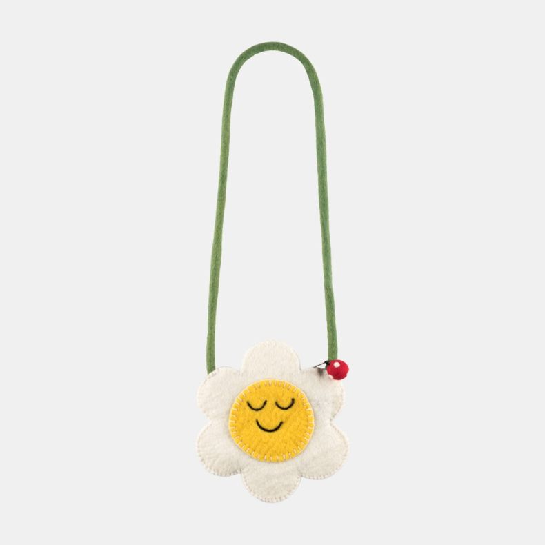 Children's Daisy Felt Bag