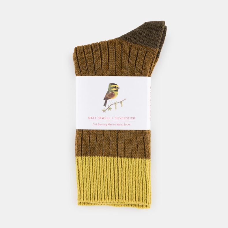 Matt Sewell and Silverstick Merino Wool Cirl Socks