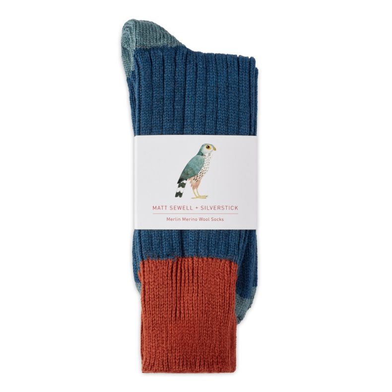 Matt Sewell and Silverstick Merino Wool Merlin Socks