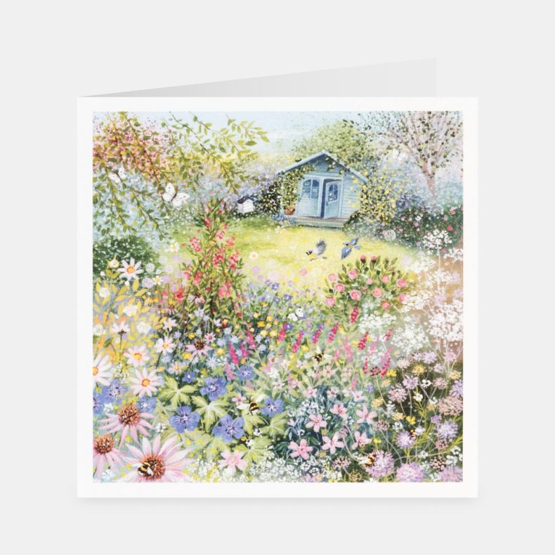 National Trust In Bloom Notecard Set by Lucy Grossmith, Pack of 20