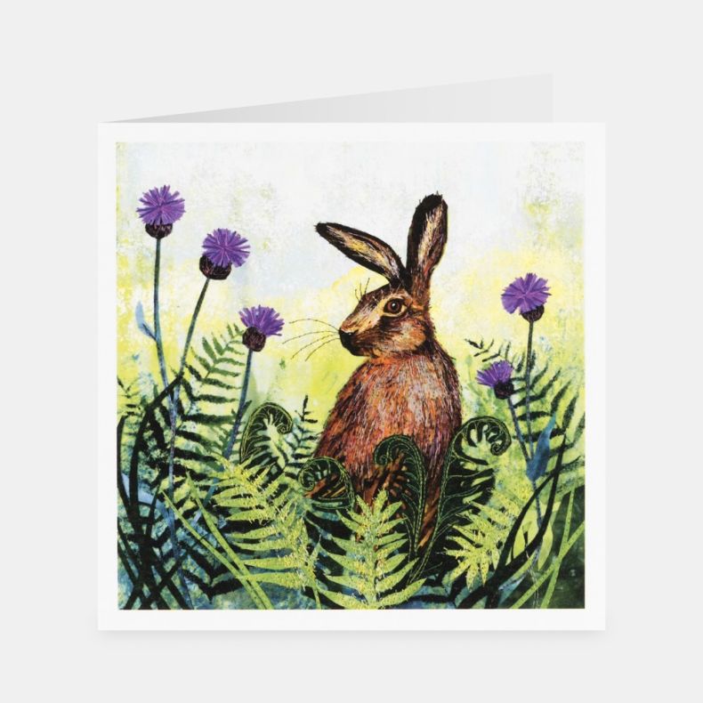 National Trust Fern and Foliage Notecard Set by Kate Findlay, Pack of 20