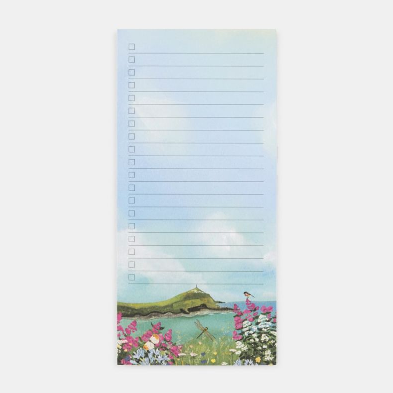National Trust Wildflower Way Magnetic Notepad by Jaqueline Wild