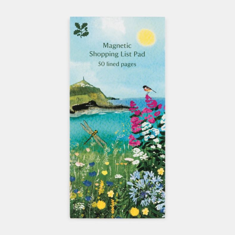 National Trust Wildflower Way Magnetic Notepad by Jaqueline Wild