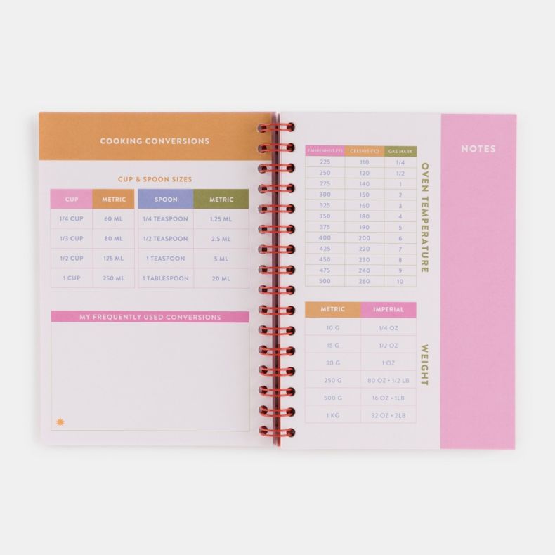 Recipe Book Journal, A5