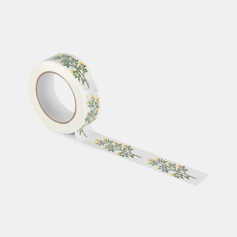 Yellow Wildflower Paper Tape