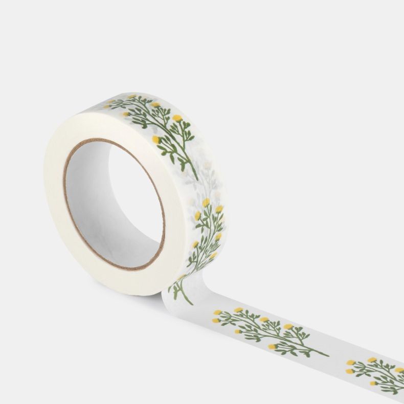 Yellow Wildflower Paper Tape
