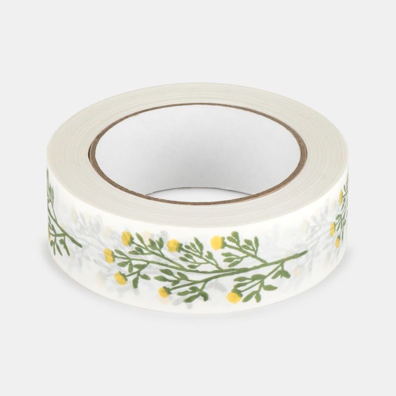 Yellow Wildflower Paper Tape