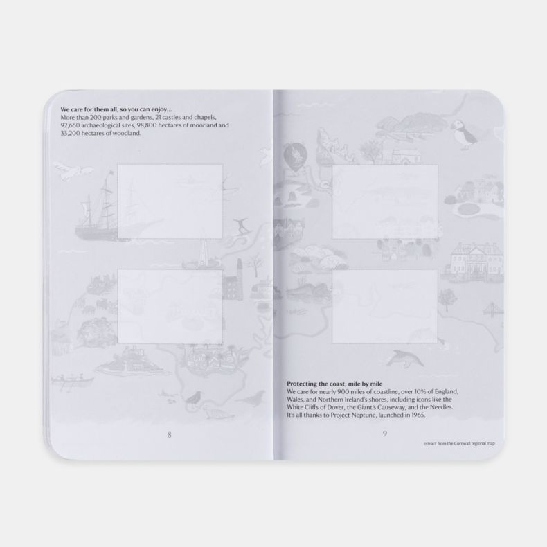 National Trust Visitor's Passport, Pink