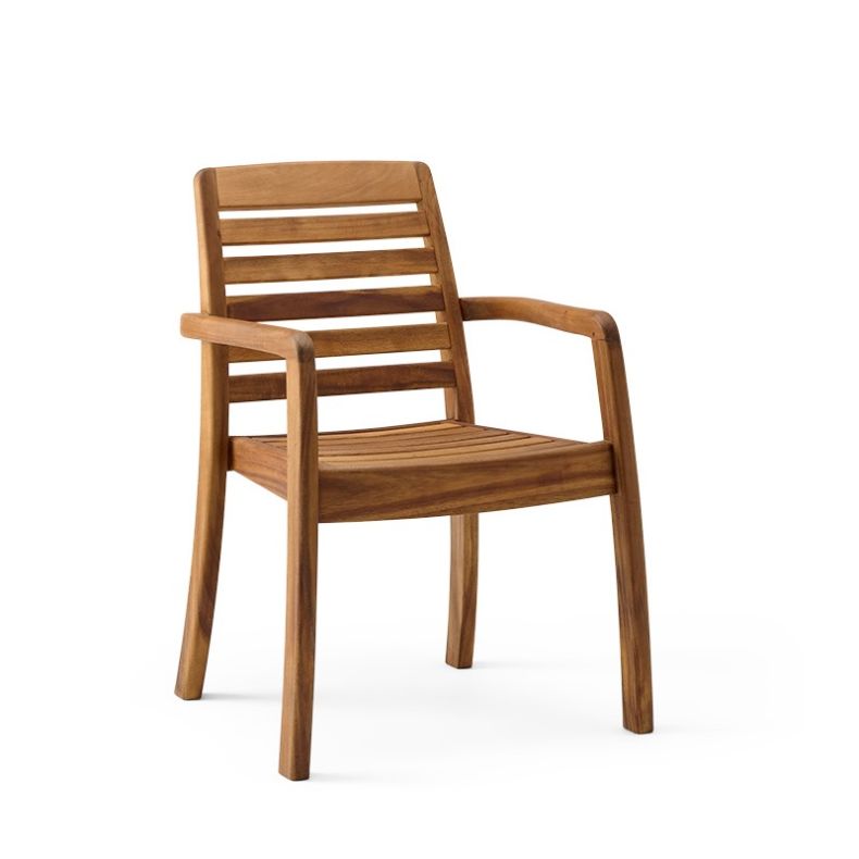 National Trust Cotswold Acacia Wood Armchair
