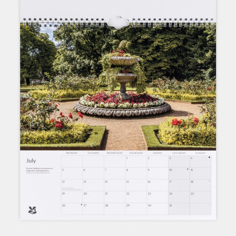 National Trust Gardens Calendar 2027