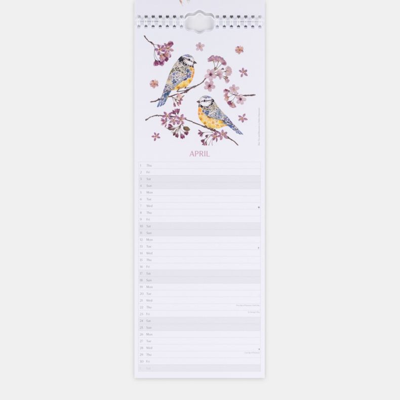 National Trust Wild Press Slim Calendar 2027