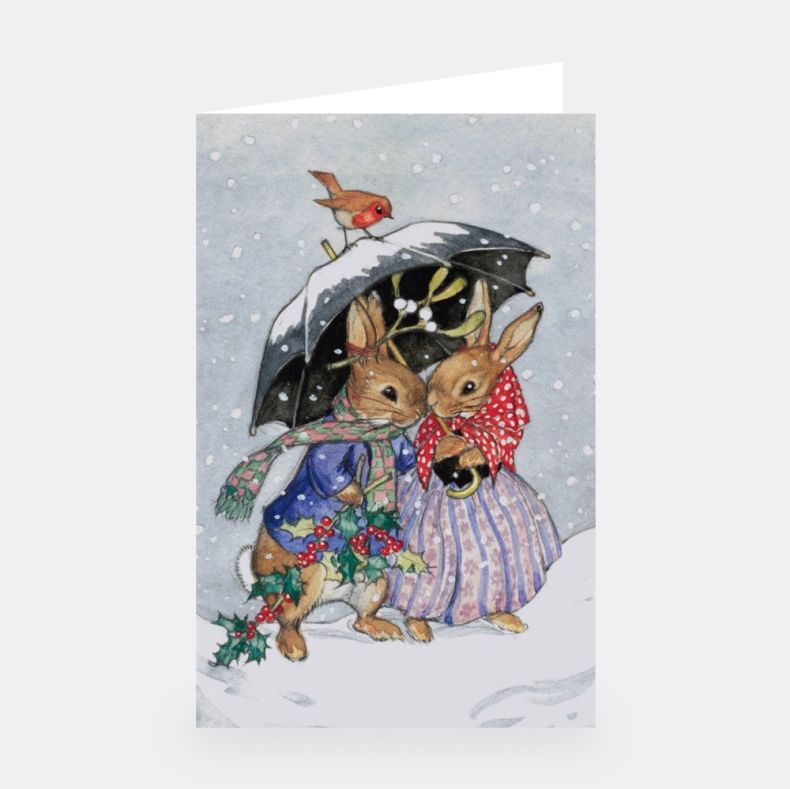 National Trust Illustrated Christmas Cards Value Pack of 20