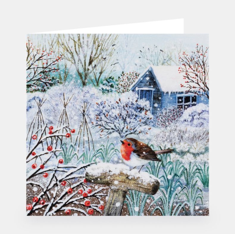 National Trust Illustrated Christmas Cards Value Pack of 30