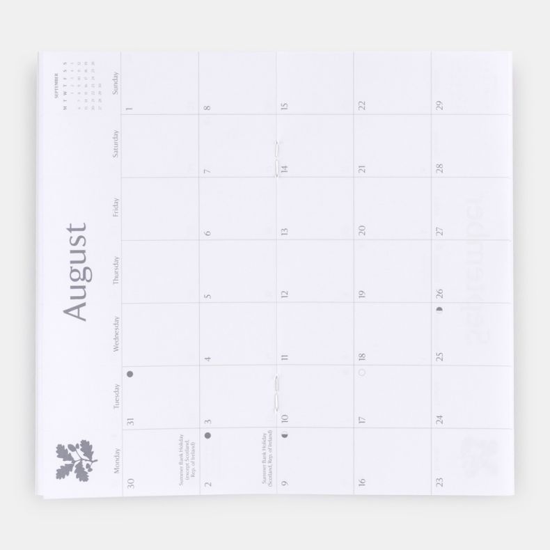 National Trust Year Planner 2027