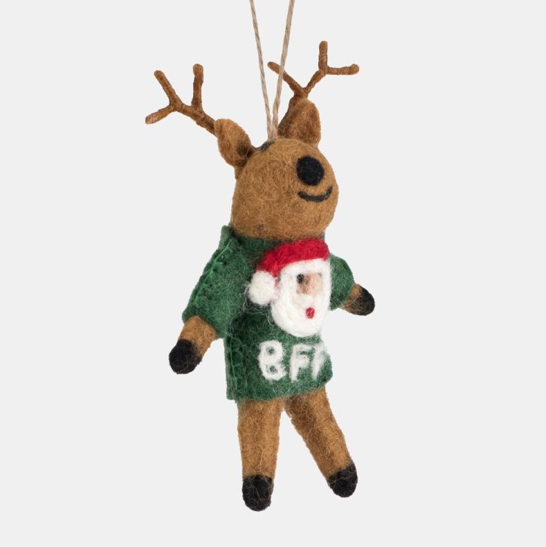 Felt So Good Reindeer with BFF Jumper