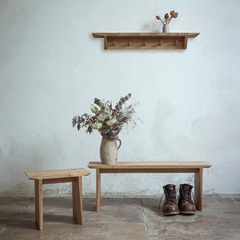 Coat Hook Shelf, Stourhead Sweet Chestnut 