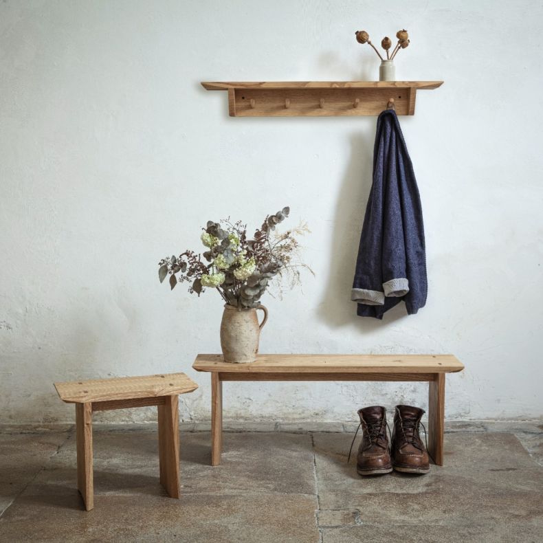 Cracket Stool, Stourhead Sweet Chestnut