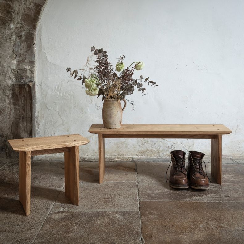 Cracket Stool, Stourhead Sweet Chestnut