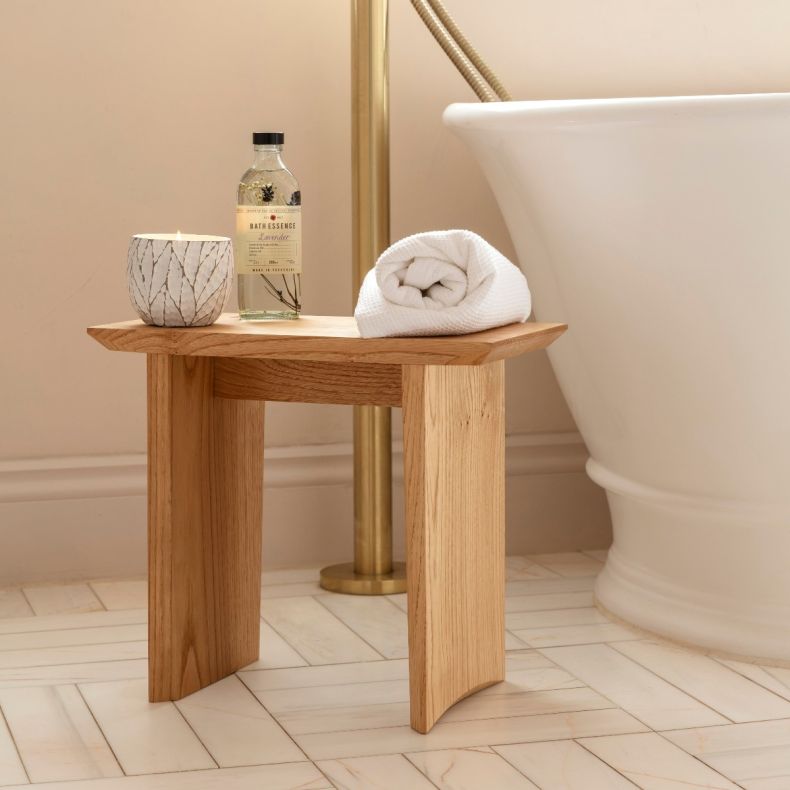 Cracket Stool, Stourhead Sweet Chestnut