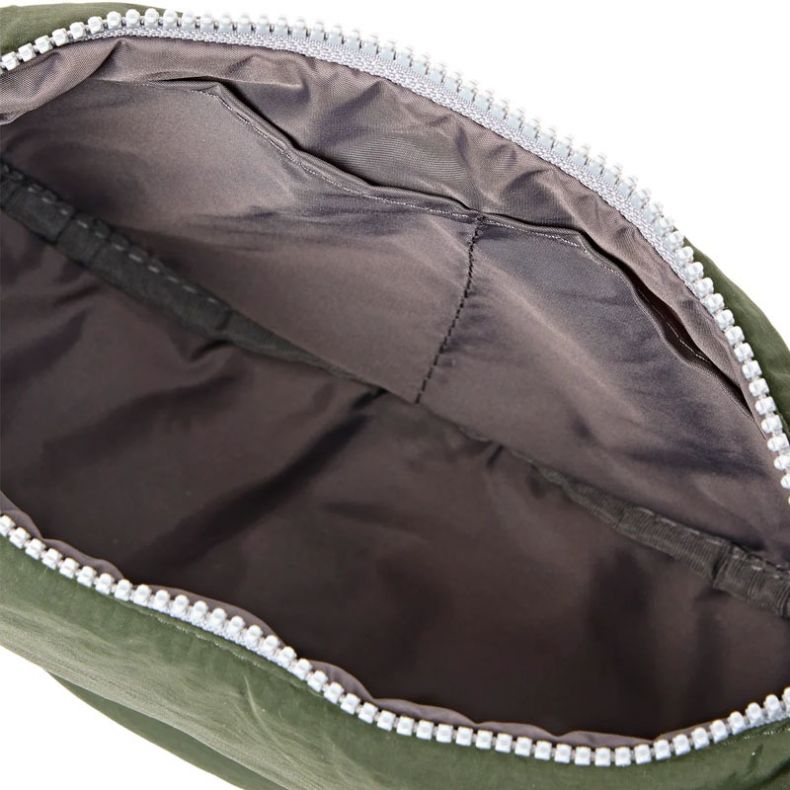 ROKA Farringdon Half Moon Olive Bag
