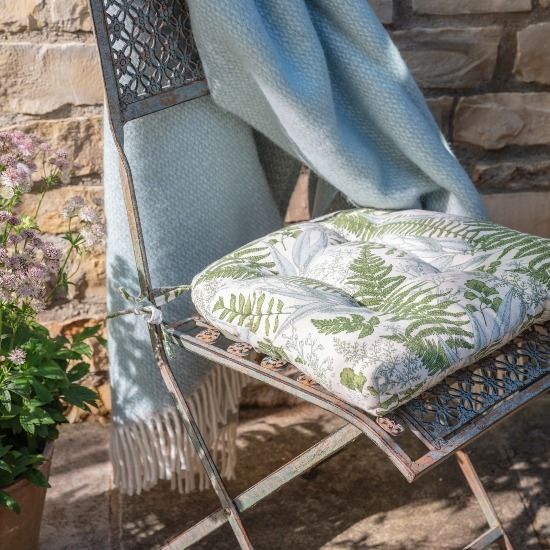 National Trust Fern Seat Pad