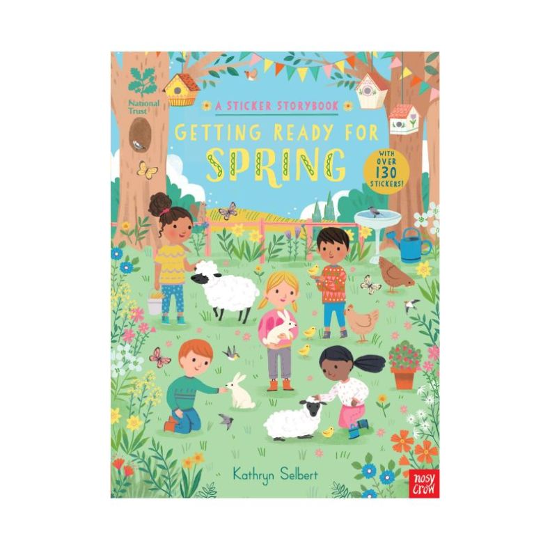National Trust Sticker Storybook, Getting Ready for Spring 
