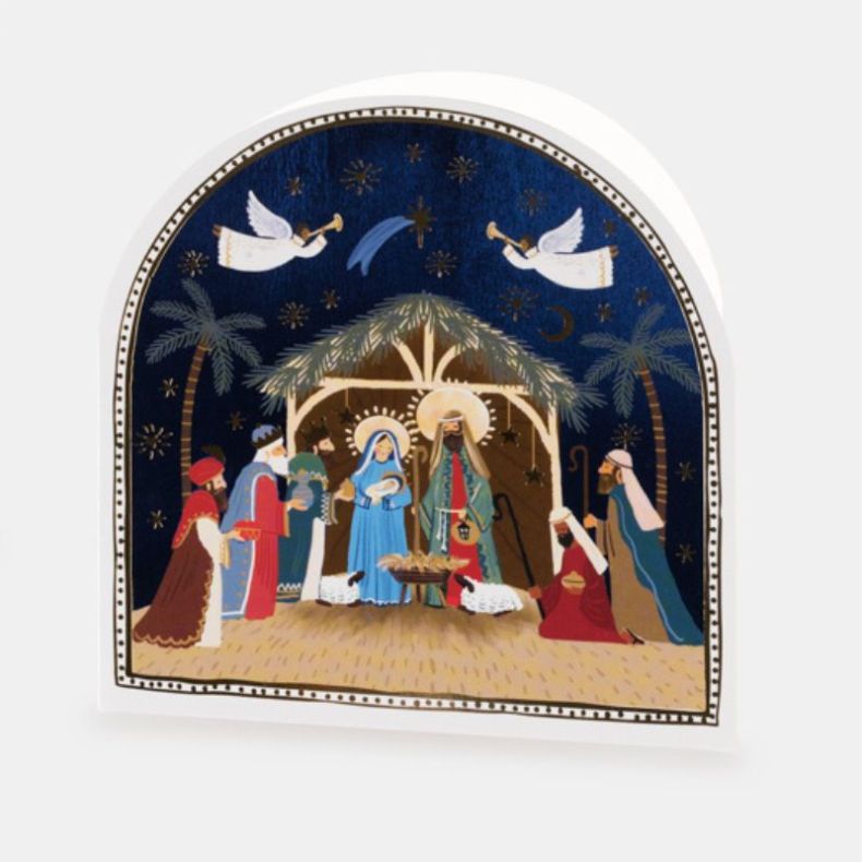 National Trust Nativity Christmas Cards Box of 10