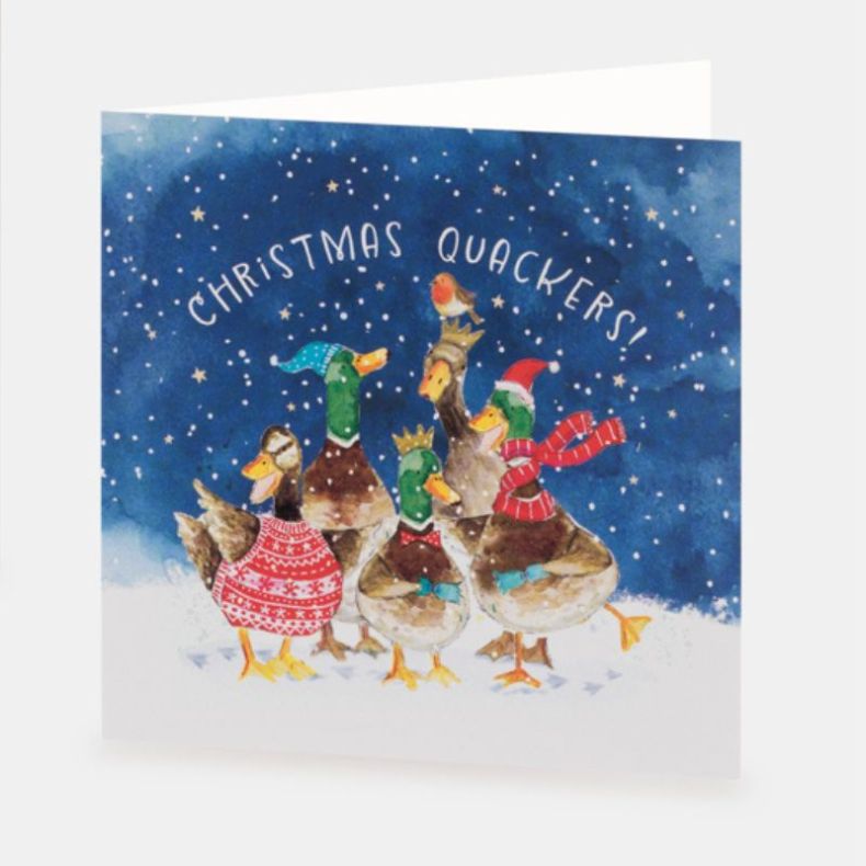National Trust Christmas Quackers Christmas Cards Box of 10