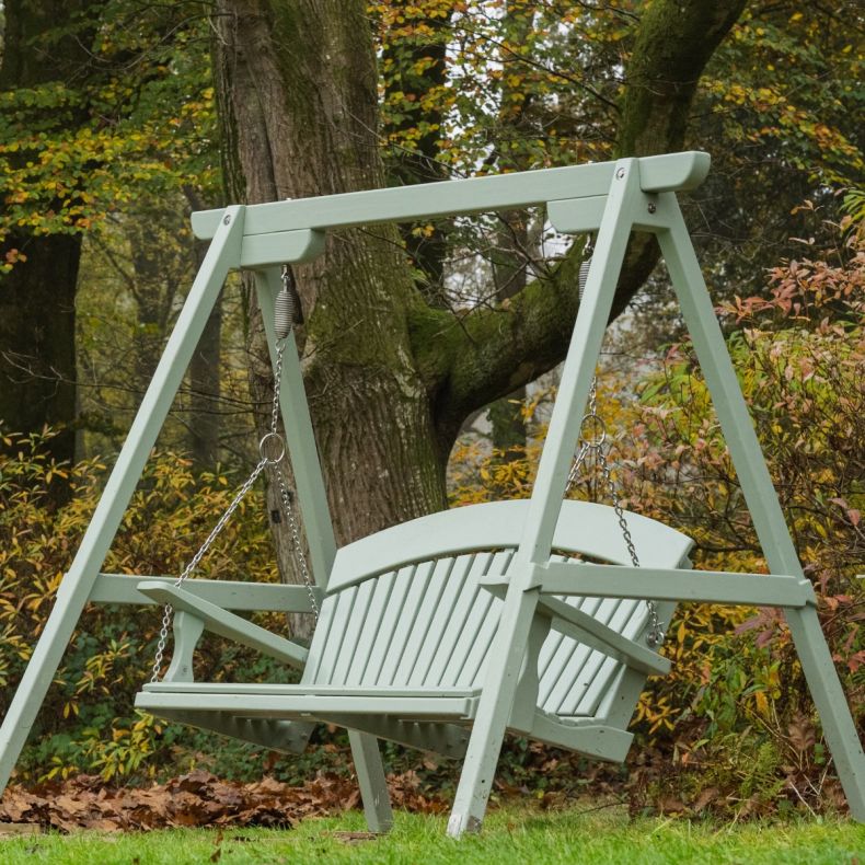 Sitting Spiritually 3 Seater Swing Seat in Painted Accoya