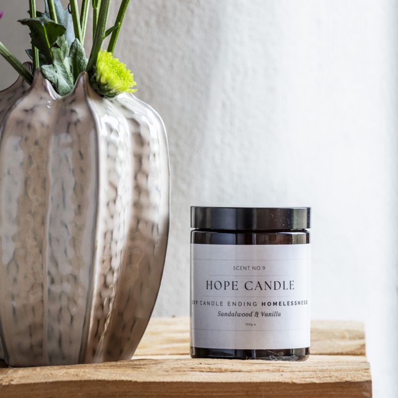 Labre's Hope Candle, Sandalwood and Vanilla