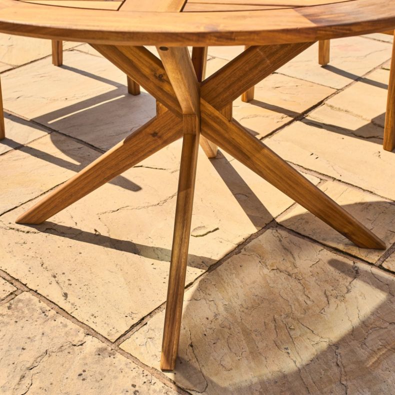 National Trust Cotswold Acacia Wood Round Dining Table