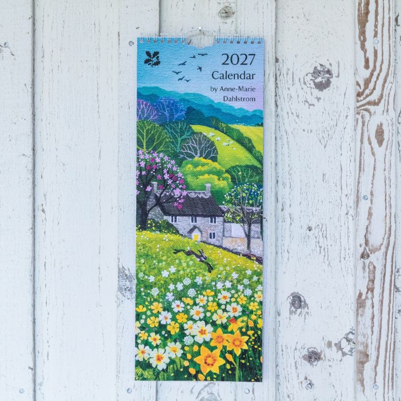 National Trust Anne-Marie Dahlstrom Slim Calendar 2027