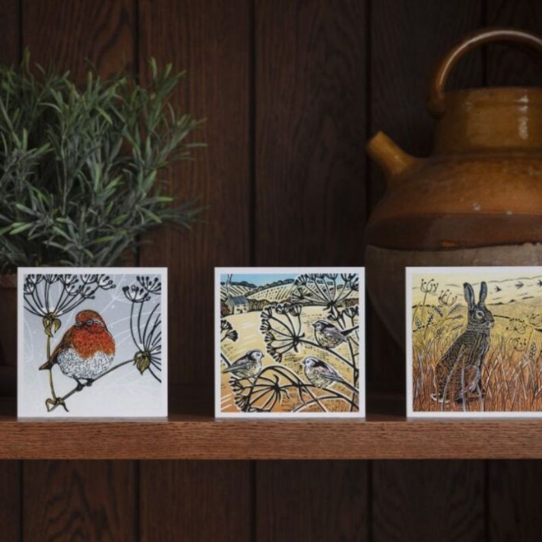 National Trust In the Fields Notecards Set by Denise Coble, Pack of 20