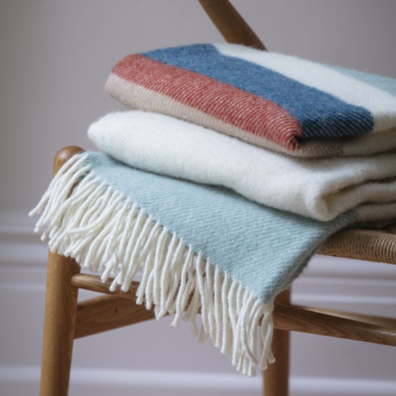 National Trust Alaska Throw, Earthy Tones