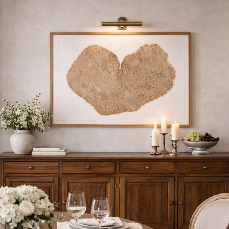 Shona Branigan Giclee Sycamore Gap Print, Gold Large